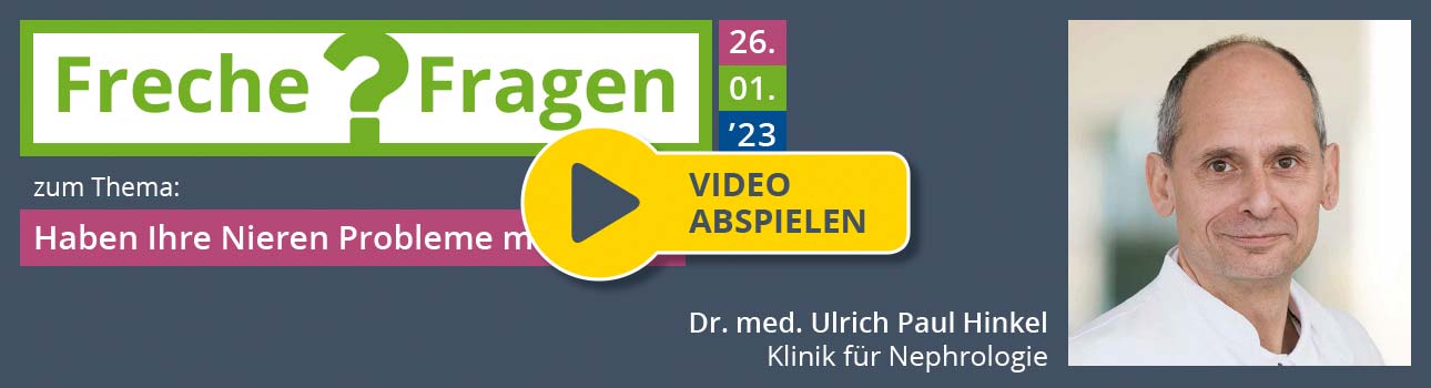 Livestreaming mit Dr. med. Ulrich Paul Hinkel