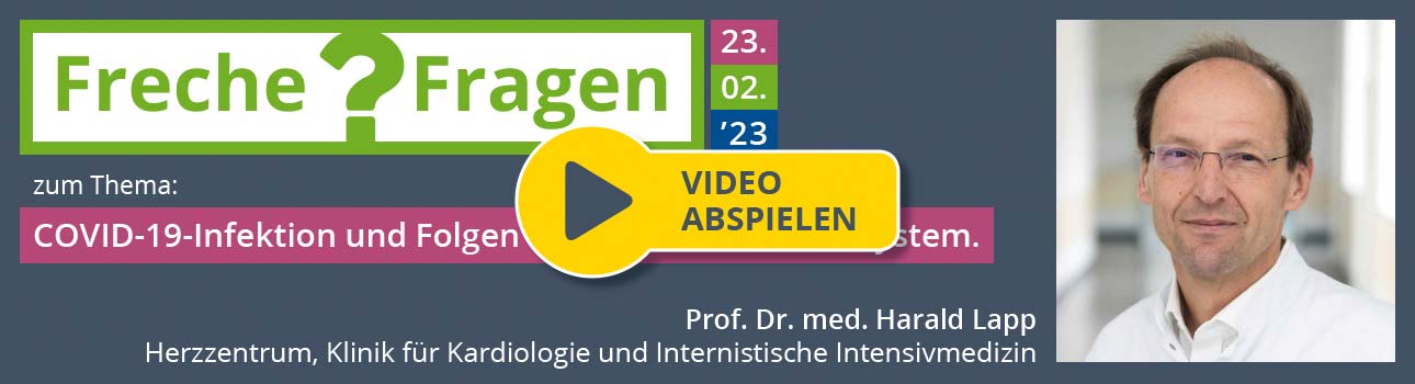 Livestreaming mit Prof. Dr. med. Harald Lapp